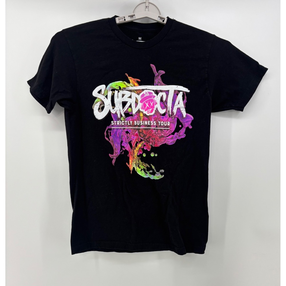 Subdocta Strictly Business Tour T Shirt Men's Medium EDM Trap Dubstep Festival